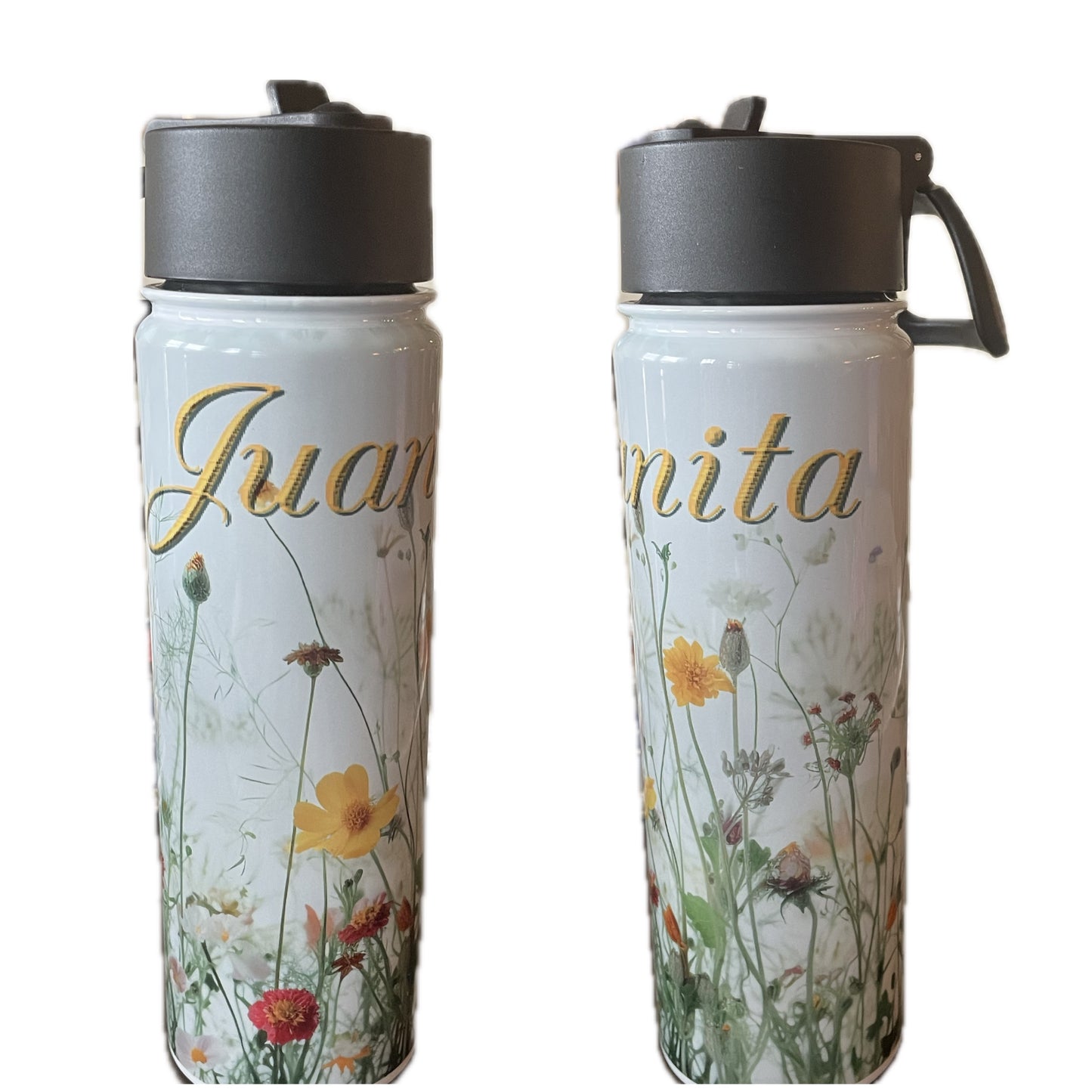 Springtime Personalized Water Bottle