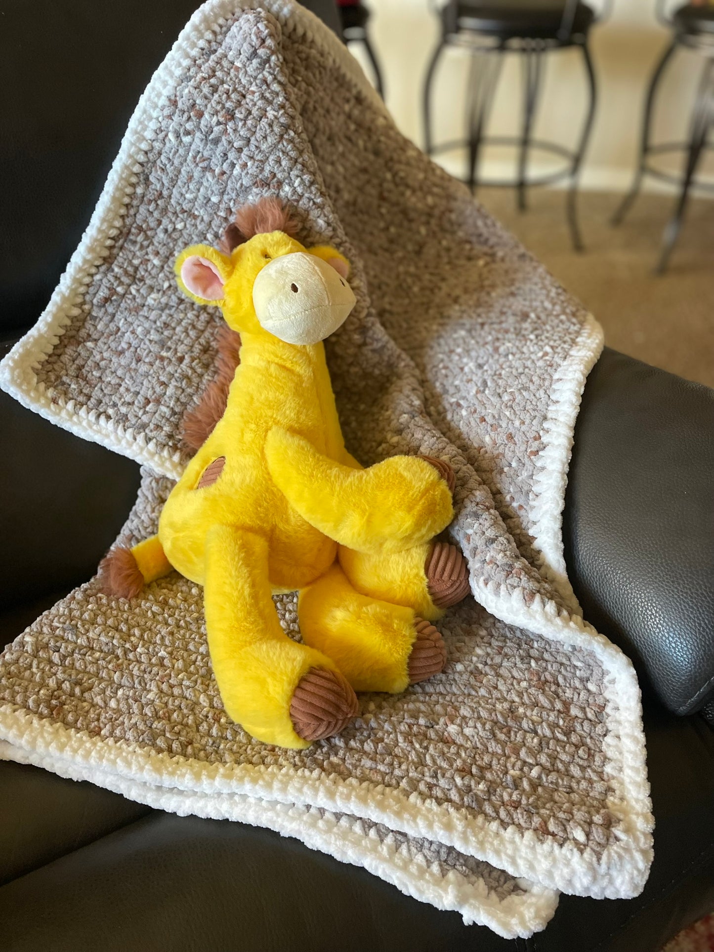 Baby Blanket hand-crocheted with love!