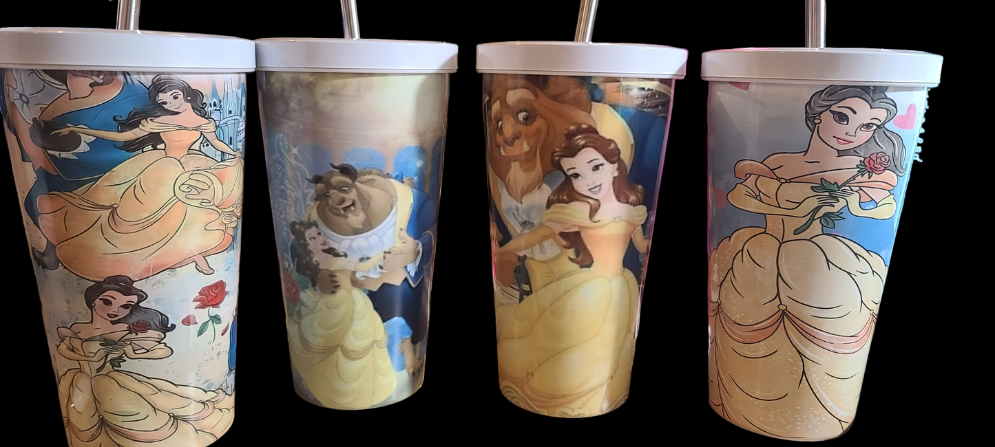 Beauty or Beast - 20 oz Lidded Cup